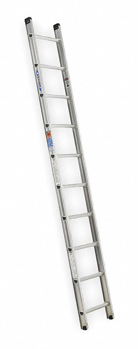 Ladder 10 ft.H 18-1/8 In W Aluminum