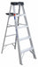Stepladder Aluminum 5 ft H 300 lb Cap.