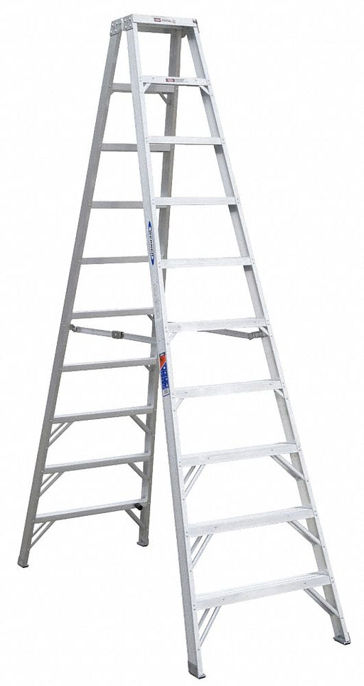 Twin Stepladder Aluminum IA 10 ft T370