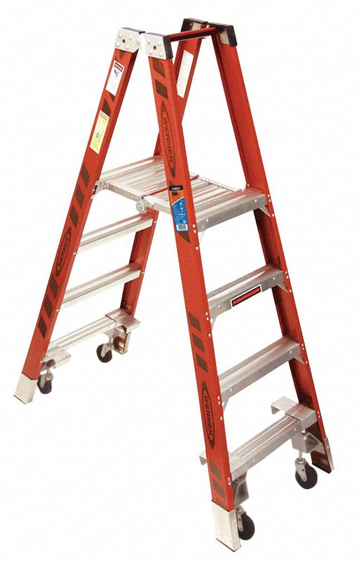 Twin Platform Stepladder 4 ft FGL 300 lb