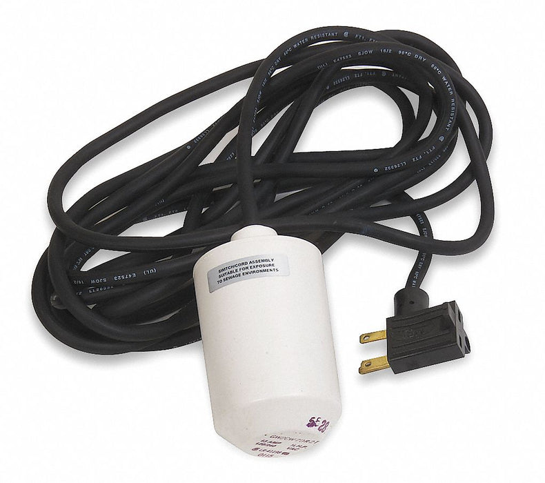 Float Switch 20 ft ABS 115V AC