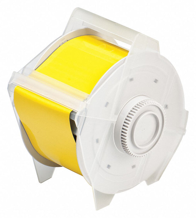 ContinuousLabelStock Yellow Gloss