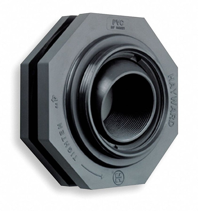 Bulkhead Tank Fitting EPDM 6 L PVC