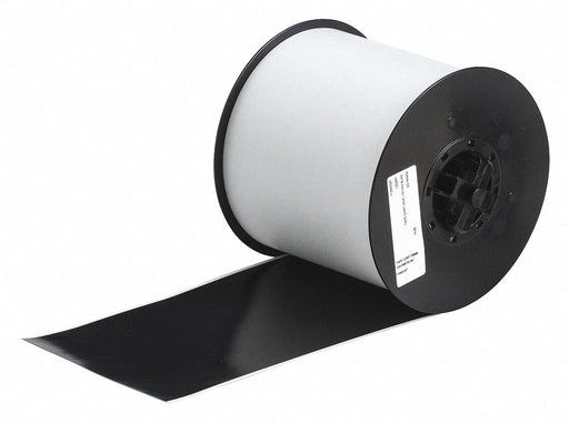 D9028 ContinuousLabelStock Black Gloss 4inW
