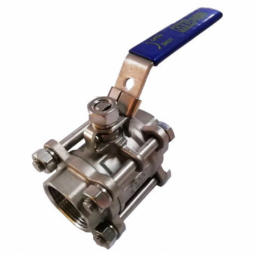 Manual 2-Way Ball Valve NPT 316 SS