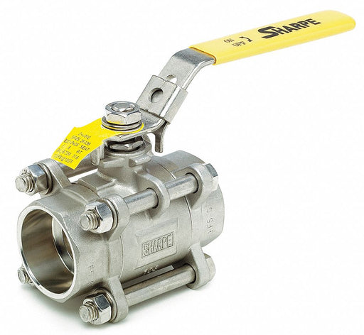 Manual 2-Way Ball Valve Socket 316 SS