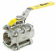 Manual 2-Way Ball Valve Socket 316 SS