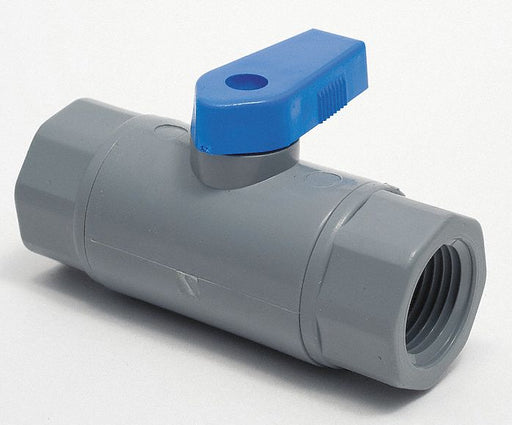 Manual 2-Way Ball Valve NPT PVC