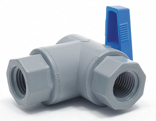 Manual 2-Way Ball Valve NPT PVC