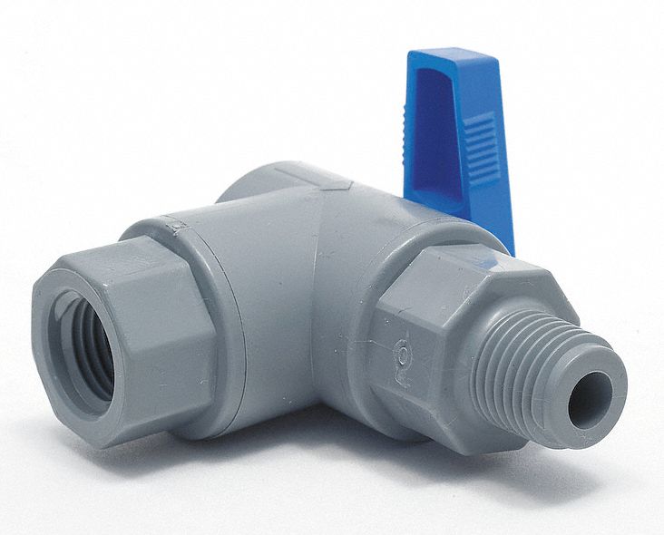 Manual 2-Way Ball Valve NPT PVC