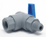 Manual 2-Way Ball Valve NPT PVC