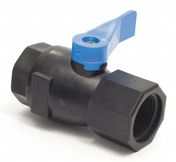Manual 2-Way Ball Valve NPT PVC
