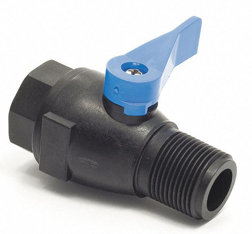 Manual 2-Way Ball Valve NPT PVC