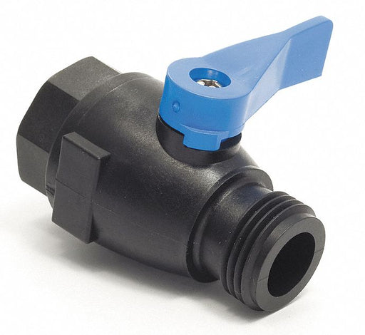 Manual 2-Way Ball Valve NPT/GHT PVC
