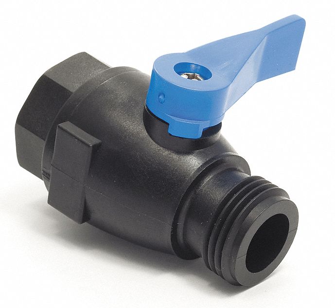 Manual 2-Way Ball Valve NPT/GHT PVC