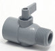Manual 2-Way Ball Valve NPT PVC