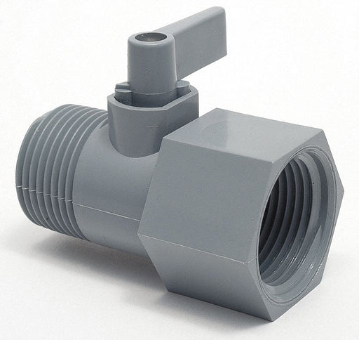 Manual 2-Way Ball Valve NPT PVC