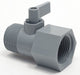 Manual 2-Way Ball Valve NPT PVC