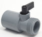 Manual 2-Way Ball Valve GHT PVC