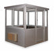 Assembled Grd Bldg 8.4 x8.2 x8.4ft Gray