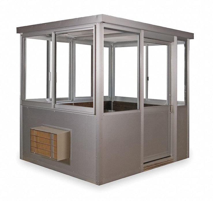 Assembled Grd Bldg 4 x8.2 x6.3ft Gray