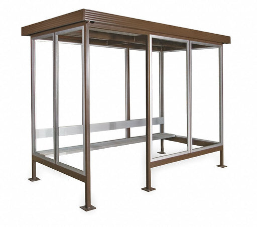 Smoking Shelter 144 x93.5 x96in Straight