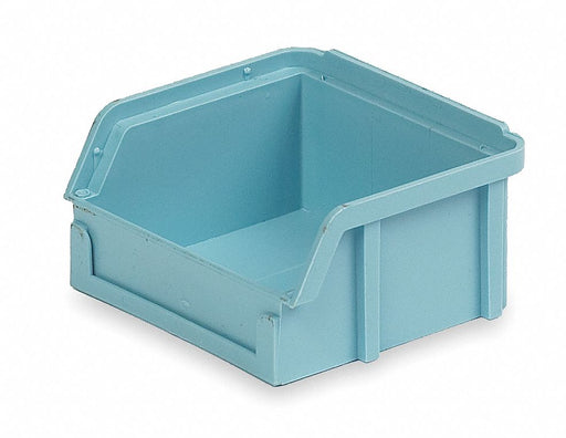 Hang and Stack Bin Light Blue PP 2 in