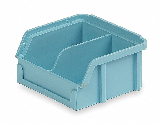 Hang and Stack Bin Light Blue PP 2 in