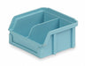 Hang and Stack Bin Light Blue PP 2 in