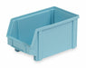 Hang and Stack Bin Light Blue PP 5 in