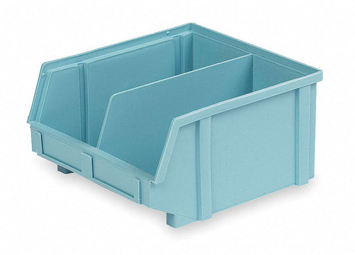 Hang and Stack Bin Light Blue PP 5 in