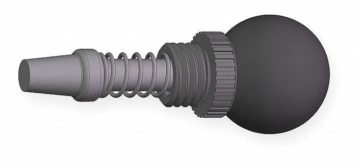 Quick Release Pin Tapered Tip Ball Knob