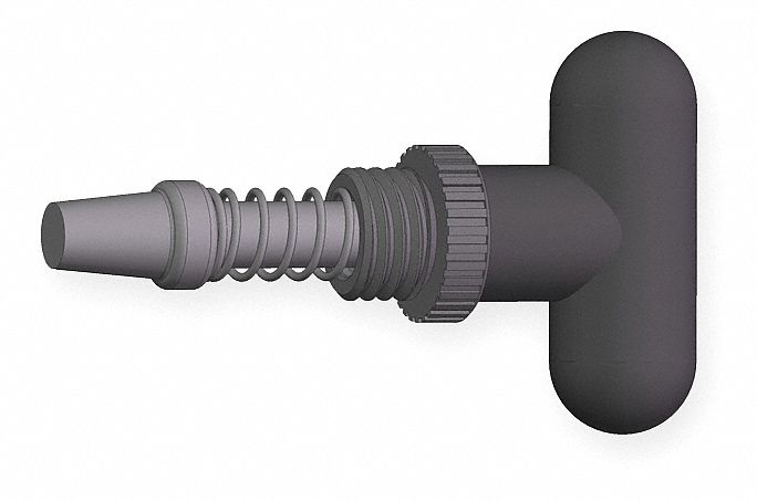 Quick Release Pin Tapered Tip Rounded T