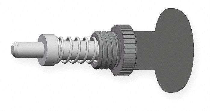 Quick Release Pin Straight Tip Pull Knob