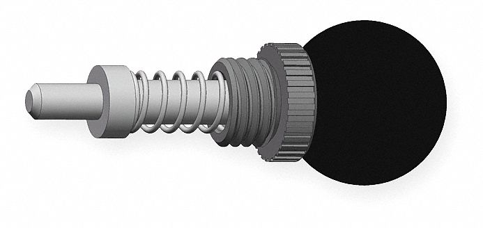 Quick Release Pin Straight Tip Ball Knob