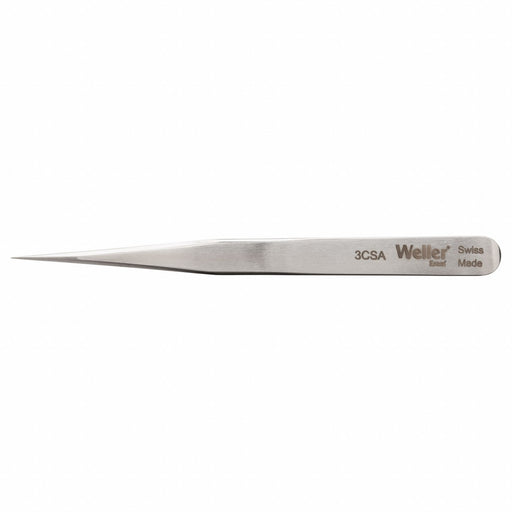 Tweezers SS Straight 4 1/4 L