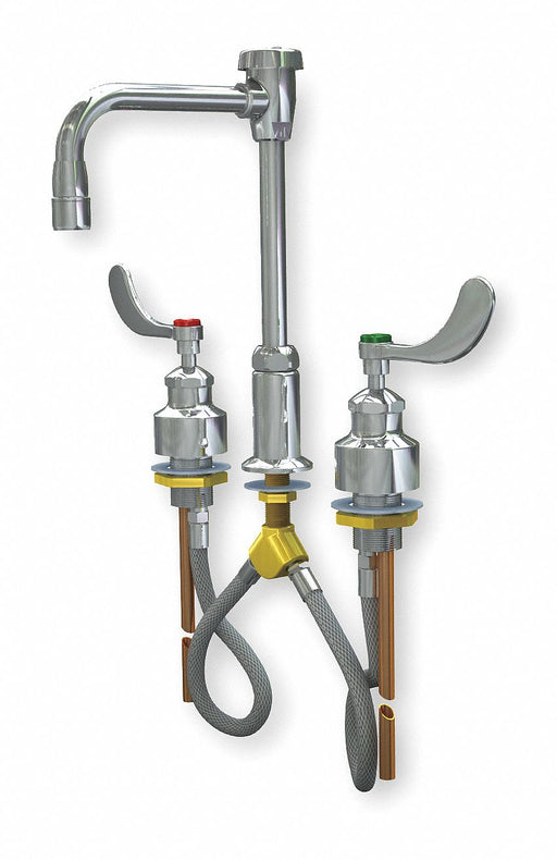 Gooseneck Chrome Brass 3.0gpm