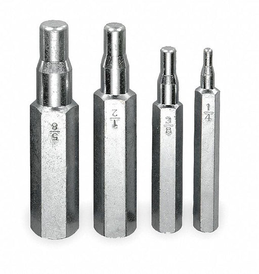 Swaging Tool Set 4 Pc 1/4-5/8 In