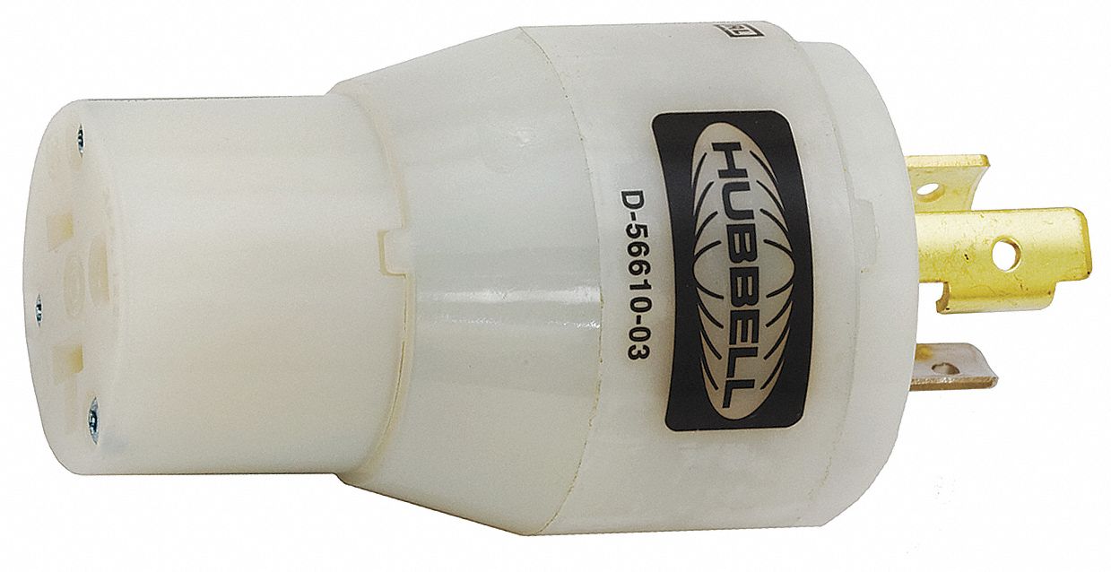 Plug Config Adapter Wht L5-20P 2500W
