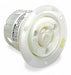 Flng Lck Recpt 30 A Wht Nyl L5-30R 1Gng