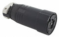 LckCon Strt 20/30A Blk Wht Nyl Non-NEMA