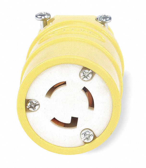 LckCon Straight 15 A Yellow Nylon L5-15R
