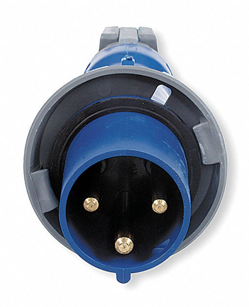 IEC Pin and Sleeve Plug 30 A Blue 2Pl