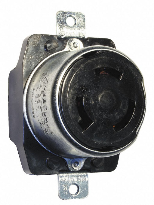 Lck Recept 50 A Blk Phenolic NoNEMA 1Gng