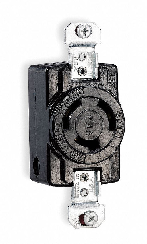 Lck Recept 20 A Blk Nylon NoNEMA 1Gng