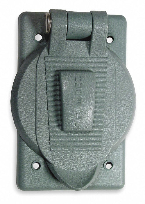 Weatherproof Cover Thermoplastic Gray