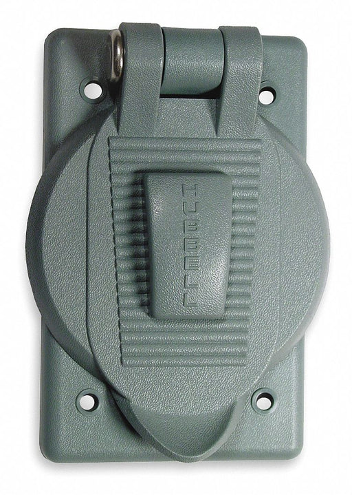 Weatherproof Cover Thermoplastic Gray