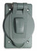 Weatherproof Cover Thermoplastic Gray