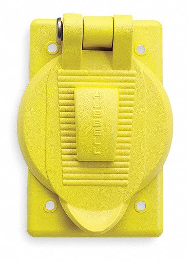 Weatherproof Cover Vertical Yellow