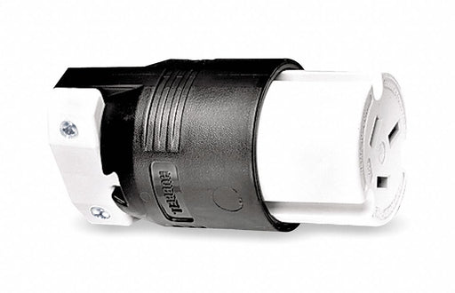 Strt Bld Cnnctr Blk 3P3W Elstmr 10-50R